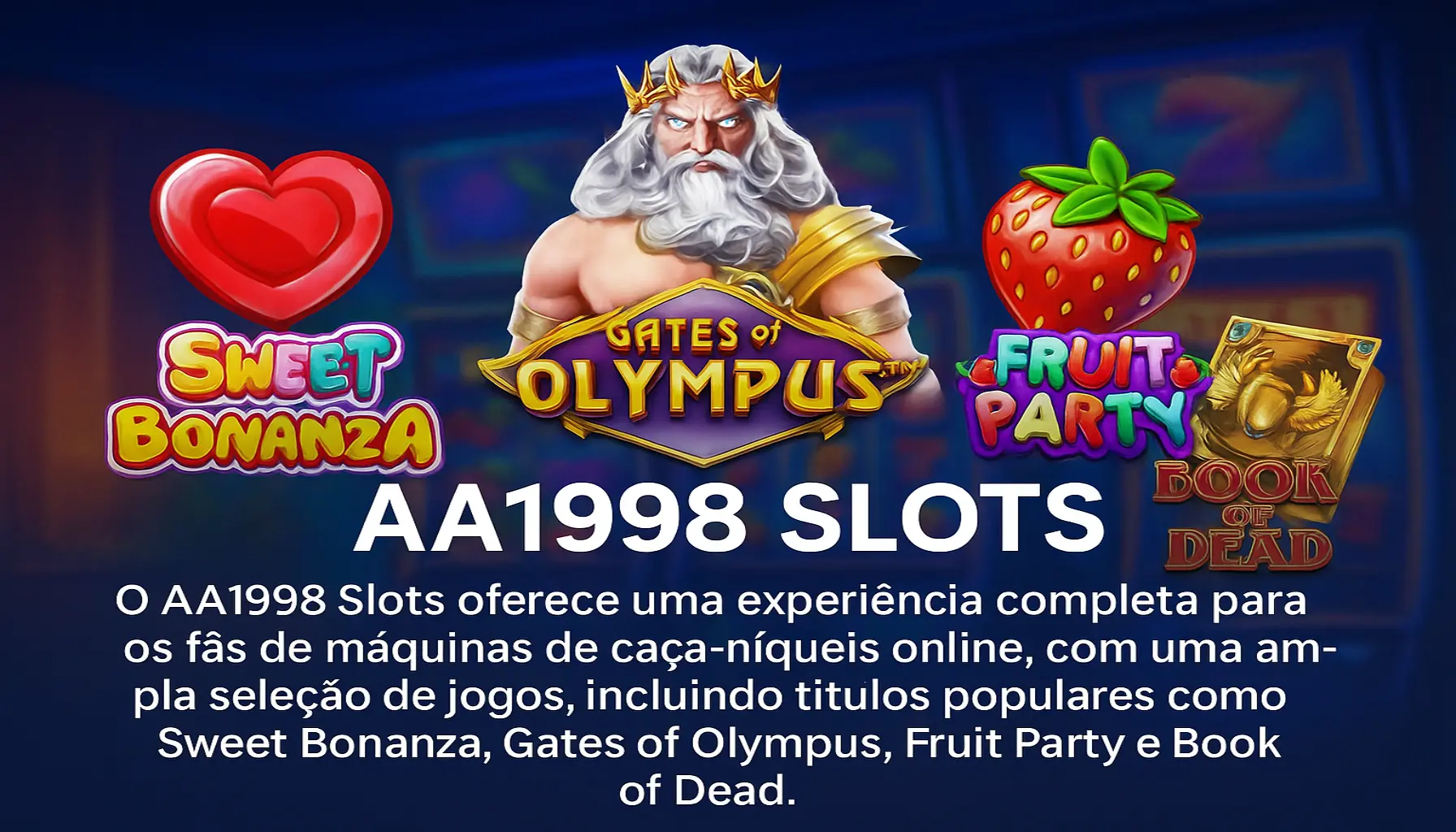 Jogos de Slot no Casino Online AA1998