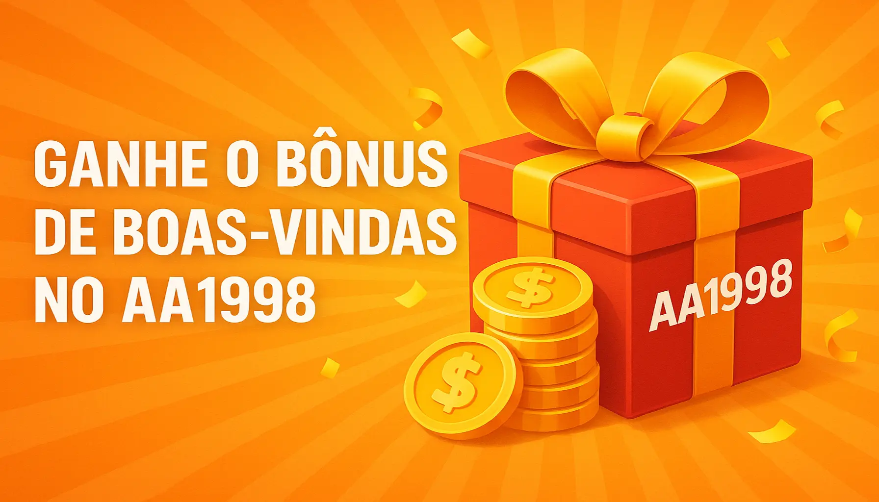 Criar uma nova Conta no plataforma AA1998